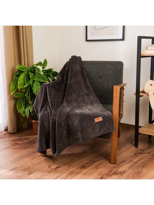 Matmel Soft Cozy Wellsoft Tv Battaniyesi - Antrasit - 120X160 cm