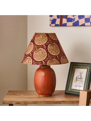 Matmel Design Vesecret Handmade Abajur - Turuncu / Renkli