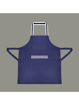 Matmel Gabardin Mutfak Önlüğü - Lacivert - 65X80 cm