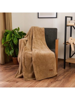 Matmel Soft Cozy Wellsoft Tv Battaniyesi - Kahverengi - 120X160 cm