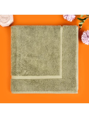 Matmel Soft Samantha Ayak Havlusu - Haki - 60X60 cm