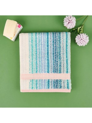 Matmel Soft Bordürlü Ipliği Boyalı Yüz Havlusu - Asorti - 50X90 cm