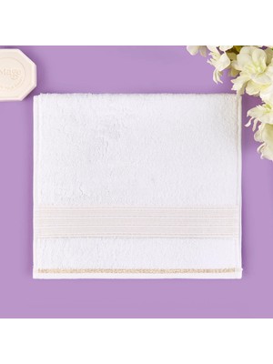 Matmel Soft Golden Star Blank El Havlusu - Ekru - 30X50 cm