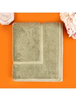 Matmel Soft Samantha Ayak Havlusu - Haki - 50X80 cm