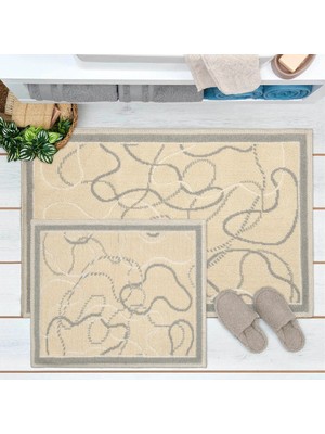 Matmel Soft Otantik Dekoratif Halı - Bej - 80X150 cm