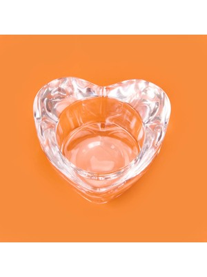 Matmel Deco Heart Mumluk - Şeffaf -6,8X2X8 cm