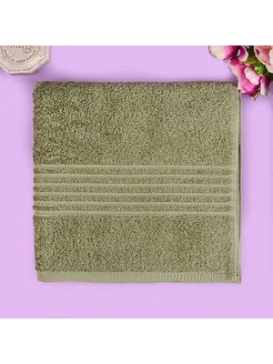 Matmel Soft Samantha Yüz Havlusu - Haki - 50X100 cm