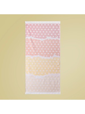 Matmel Soft Carla Plaj Havlusu - Renkli - 70X140 cm