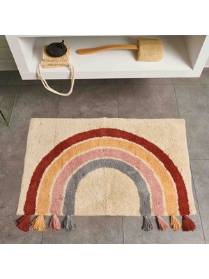 Matmel Soft Tufting Banyo Paspası - Renkli - 60X90 cm