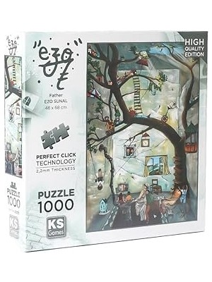 SHC4200 Ks Games 1000 Parça Fogoso Ezo Sunal Puzzle