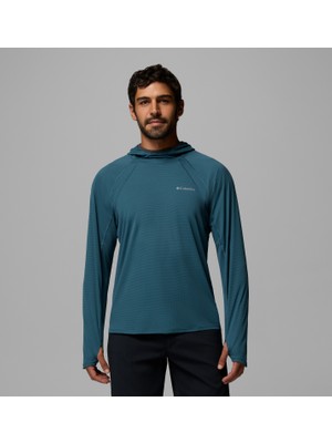 Columbia Stealth Spring Kapüşonlu Erkek Teknik Uzun Kollu T-Shirt