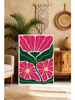 Mgi Design Estetik Henri Matisse Reprodüksiyonu Boho Stilinde Kanvas Tablo Salon Dekoru