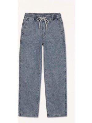 DeFacto Yumuşak Dokulu Beli Lastikli Wıde Leg PANTOLON H6704AX26SM