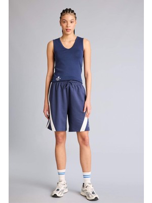DeFacto NBA Brooklyn Nets Relax Fit Elastik Bağcıklı Bel Sporcu Şort G9318AX26SM