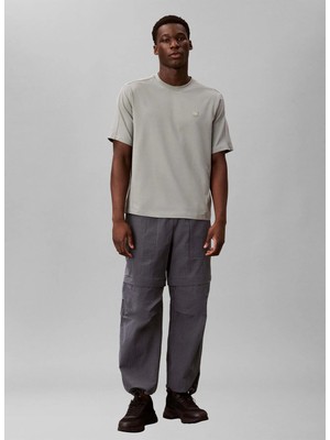 Calvin Klein Jeans Gri Erkek T-Shirt LVGMS6K1120DN Gri T-Shirt
