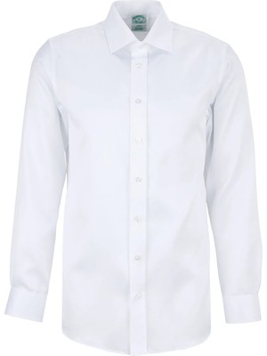 Brooks Brothers Beyaz Erkek Slim Fit Gömlek BBSS26MSH031