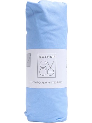 Boyner Evde Mavi Fitted Çift Kişilik Çarşaf Nora
