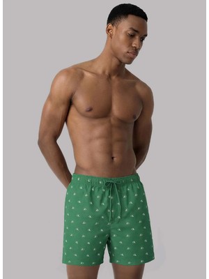 Calvin Klein Yeşil Erkek Şort Mayo LV00N6102833T