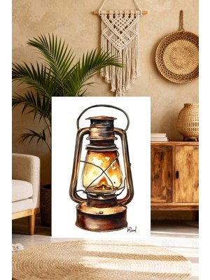 Mgi Design Estetik Sevimli Bebek Resmi Vintage Etkili Kanvas Tablo Mutfak Dekoru