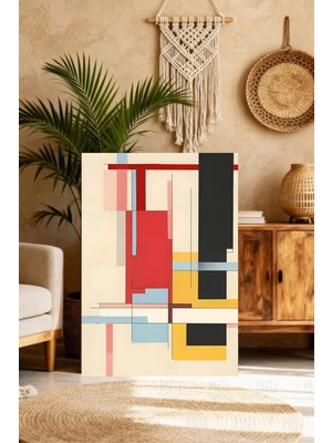Mgi Design Sanatsal Modern Sanat Tablosu Vintage Etkili Kanvas Tablo Şık Duvar Dekoru
