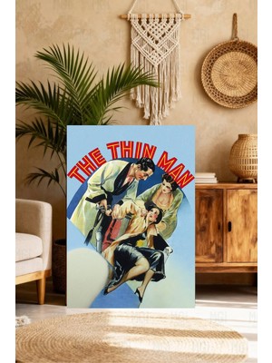 Mgi Design Sanatsal Vintage Film Posteri Boho Stilinde Kanvas Tablo Yatak Odası Tablosu
