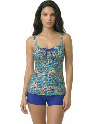 Bellisa Çok Renkli Kadın Tankini 261045
