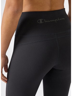 Champion 118359-KK001 Flare Leggings Siyah Kadın Tayt