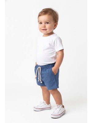 MiaBaby Bebek Müslin Şort