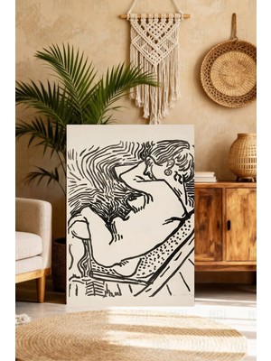 Mgi Design Galeri Kalitesinde Henri Matisse Modern Sanat Kanvas Tablo Dekoratif Salon Tablosu