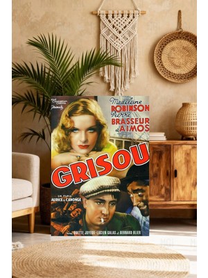 Mgi Design Özel Tasarım Vintage Sinema Film Posteri Kanvas Tablo Modern Sanat Eseri