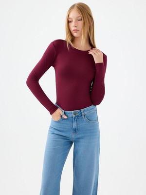 Loft Slim Fit Kadın Bluz U.kol