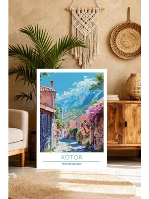 Mgi Design Özel Tasarım Vintage Seyahat Posteri Klasik Kanvas Tablo Yatak Odası Tablosu