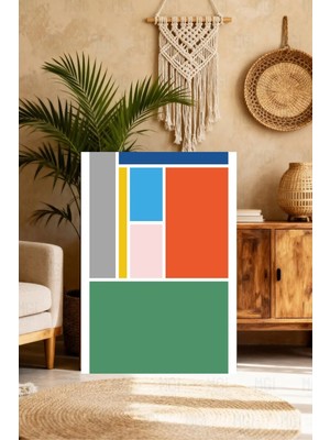 Mgi Design Galeri Kalitesinde Frame Tv Modern Sanat Kanvas Tablo Dekoratif Salon Tablosu