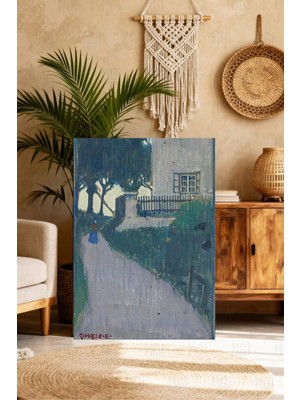 Mgi Design Modern Premium Egon Schiele Modern Sanat Kanvas Tablo Dekoratif Salon Tablosu