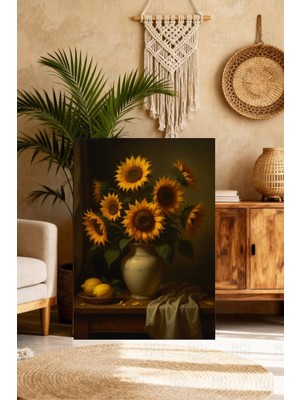 Mgi Design Özel Tasarım Modern Tasarım Tablosu Vintage Etkili Kanvas Tablo Salon Dekoru