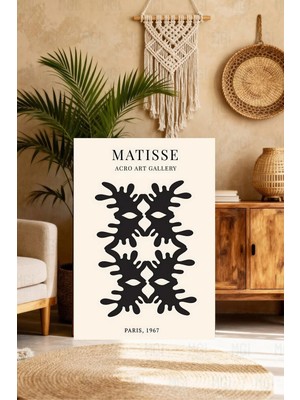 Modern Premium Henri Matisse Reprodüksiyonu Çağdaş Kanvas Tablo Çalışma Odası Sanatı