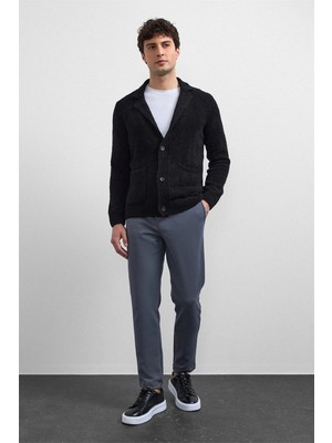 Siyahregular Fit Hırka