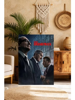 Mgi Design Galeri Kalitesinde Retro Film Afişi Vintage Etkili Kanvas Tablo Modern Ev Dekoru