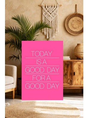 Mgi Design Şık Pembe Eklektik Tablo Boho Stilinde Kanvas Tablo Salon Dekoru