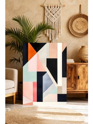 Mgi Design Şık Modern Sanat Tablosu Bohem Kanvas Tablo Çalışma Odası Sanatı