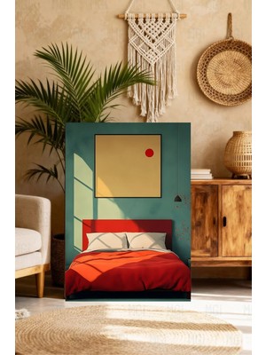 Mgi Design Sanatsal Modern Sanat Tablosu Boho Stilinde Kanvas Tablo Şık Duvar Dekoru