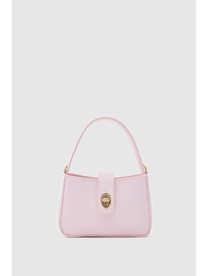 Shule Bags Solis Kilitli El ve Çapraz Çanta Pembe