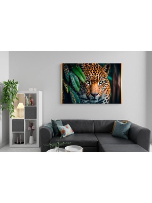 Mgi Design Lüks Modern Tasarım Tablosu Boho Stilinde Kanvas Tablo Ofis Duvar Tablosu