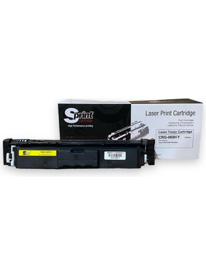 Sprint S-Prınt CRG-069H Yellow Toner - Çipli (5,5k*)