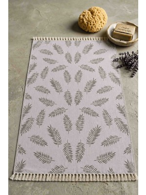 Luvis Home Premium %100 Pamuk Jakarlı Peştemal - 100X190 cm - Botanic - Çift Taraflı Plaj, Banyo, Spa , Seyahat Havlusu, Dekoratif Örtü