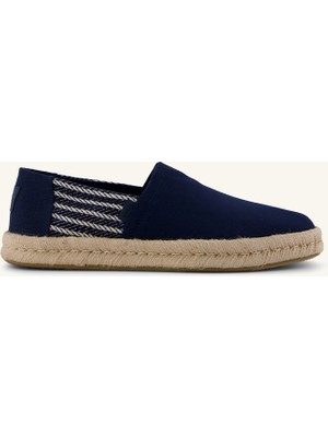Erkek Espadril 10023173 10023184 Toms Alpargata Rope 2.0 Nautical Stripe
