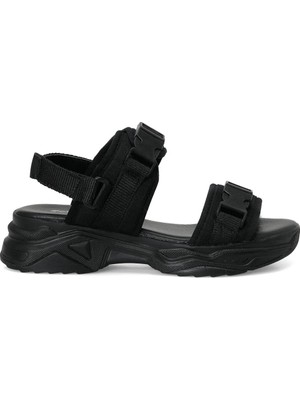 Polaris 327708.Z Siyah Kadın Spor Sandalet
