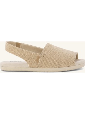 Alpargata Classic Kadın Espadril 10023065 Toms Alpargata Champagne Tonal Sparkle Woven