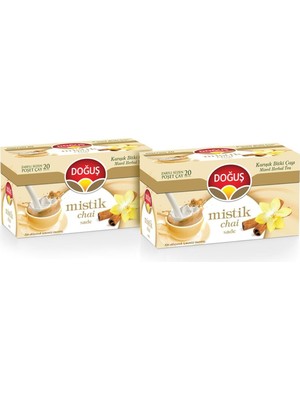Doğuş Mistik Chai  Poşet Çay 20li X 2 Adet