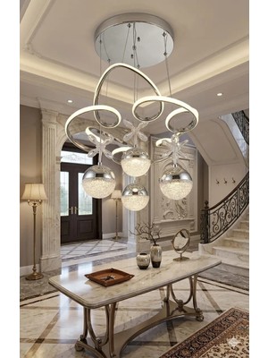 Kral Tacı 4 Top LED Avize